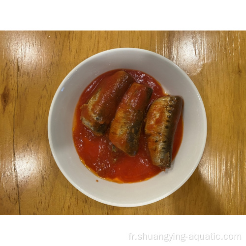 425g de poissons de sardine en conserve à la sauce tomate